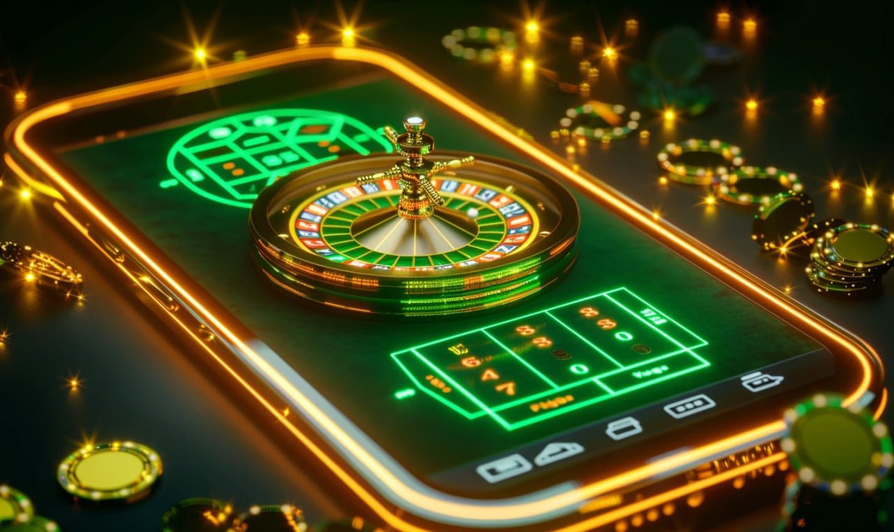 Seorang pemain menikmati hiburan sports dan casino pada perangkat mobile di paus66